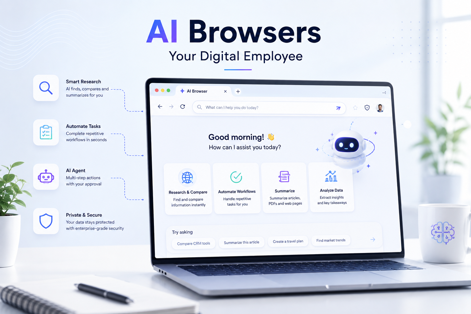 AI Browsers Are Becoming Your Digital Employees: The Biggest Shift in Web Productivity